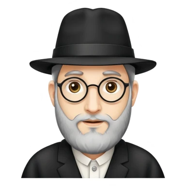 Jewish rabbi sticker