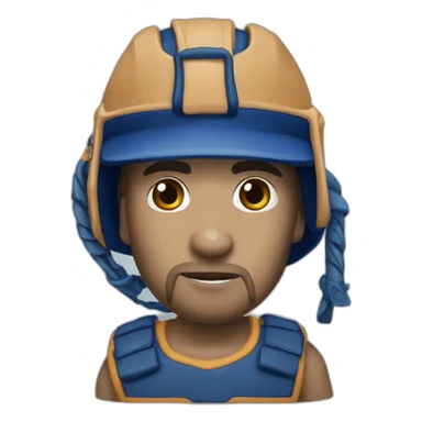 Blue Horse catcher Ak7 sticker