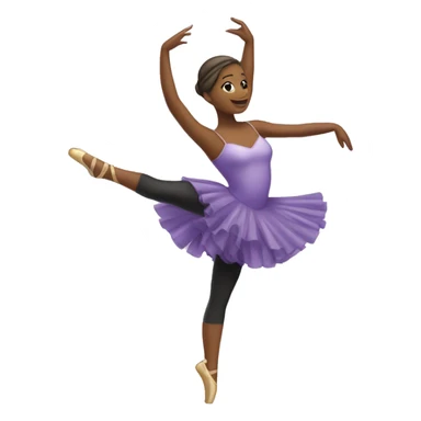 Danseuse classique pirouette  sticker