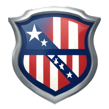 Atlético de Madrid escudo sticker