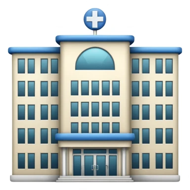 Hospital building sticker