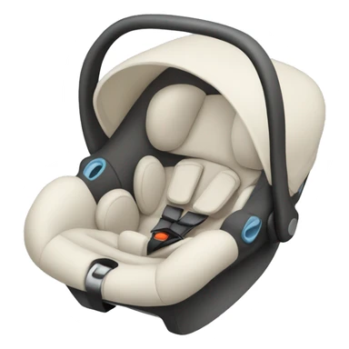 Infant car seat sticker