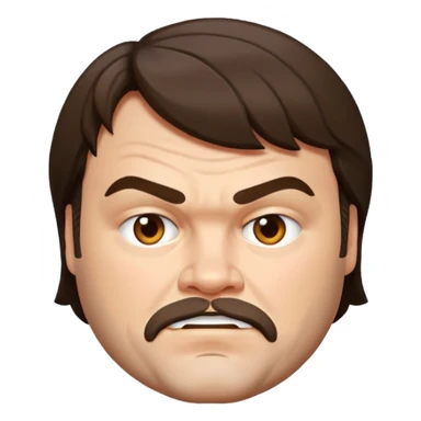 Jack black sticker