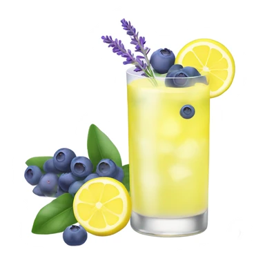 Blueberry lavender lemonade  sticker