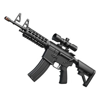 M4 rifle  sticker