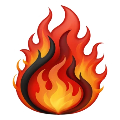 ❤️‍🔥🖤 sticker