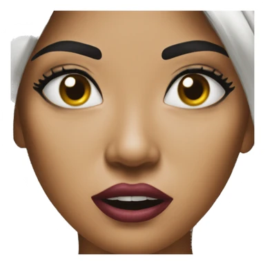 Bad bitch with nails done sticker