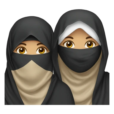 make a niqabi sticker