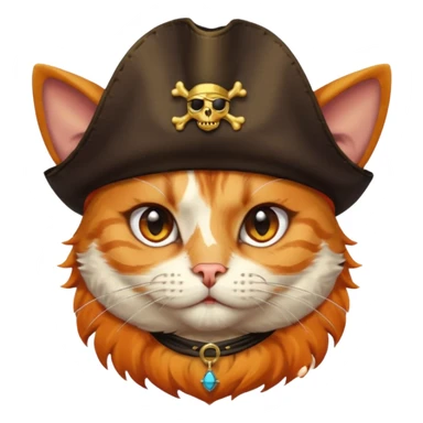 pirate cats sticker