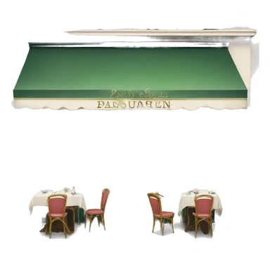 Parisienne restaurant  sticker