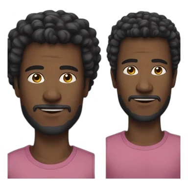 Black man Oussama Ben Ladden sticker