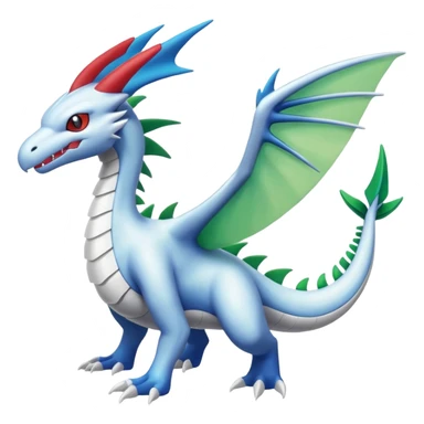 Reshiram-Flygon-Helioptile-Latios-Wailmer-fusion sticker