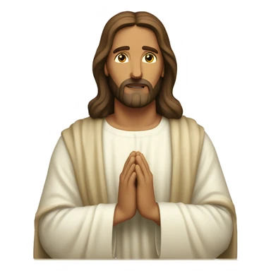 jesus christ pray sticker