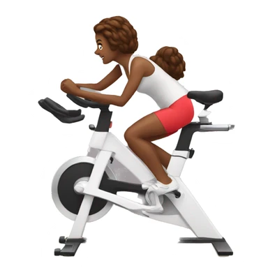 Spin class sticker