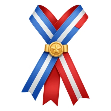 the mayor’s sash (with the color of french flag) sticker