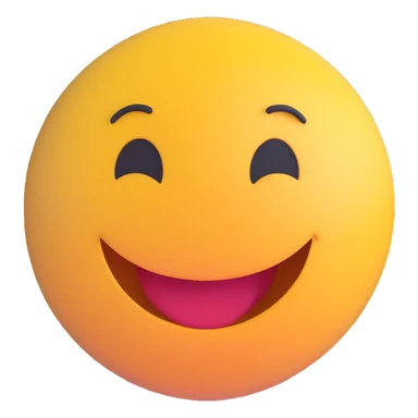 3D smiley emoji, round shape, grandparents with heart background, red color, smiling face sticker