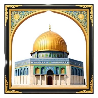 Dome of the rock, Palestine sticker