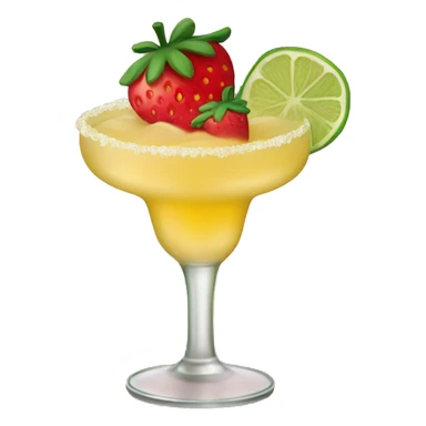 Margarita strawberry  sticker