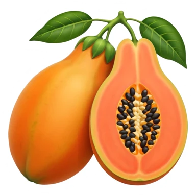 papaya sticker