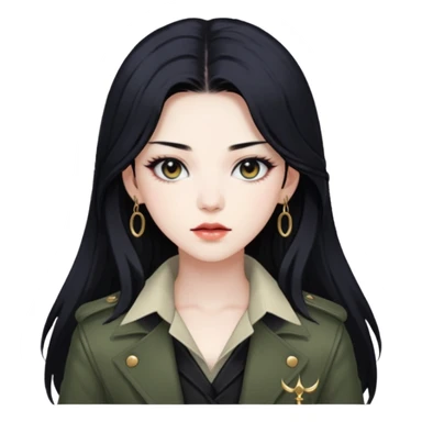 mira from kpop demon hunters sticker