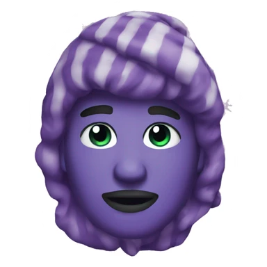 Purple Christmas  sticker