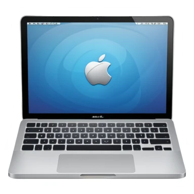 Laptop Mac from Apple  sticker