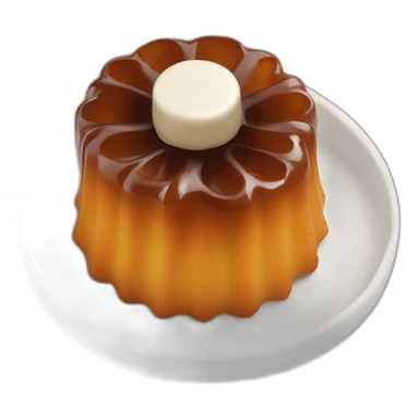 transcendental canelé sticker