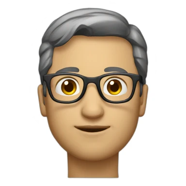 Un homme qui enlève ses lunettes sticker