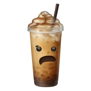 iced coffee sticker