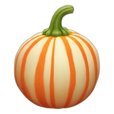 Red kuri squash sticker