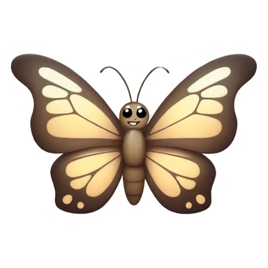 kawaii butterfly sticker