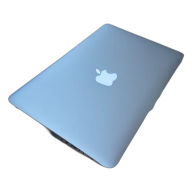 MacBook Air blue color sticker