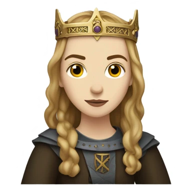 jodie comer medieval sticker