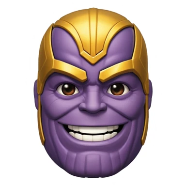 thanos zesty smile sticker
