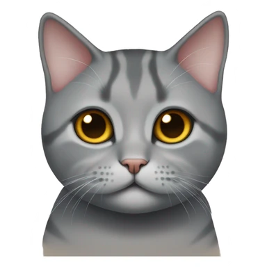 British Short hair cat cute sticker