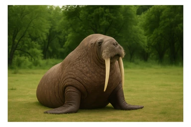 Walrus sticker