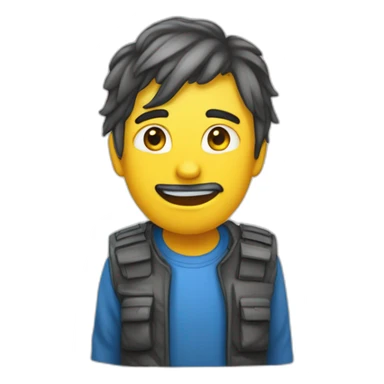 Personne qui dit comment on ouvre un fichier ? sticker