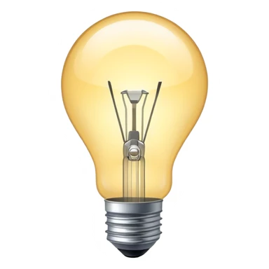 An idea lighting up in your mind sticker