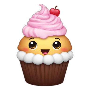 cute cupcake sticker