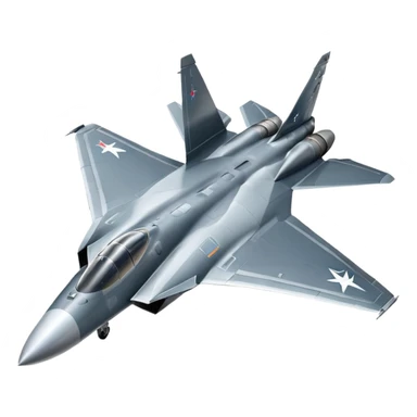 Sukhoi su-57 jet sticker