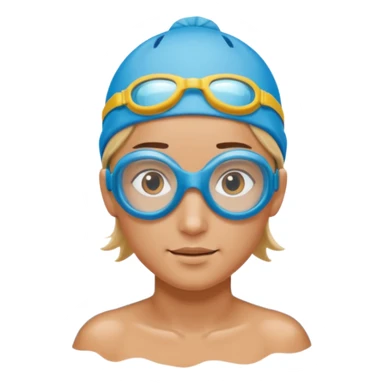swimmer sticker