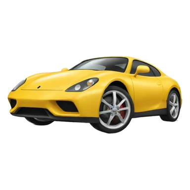 Auto sportiva sticker