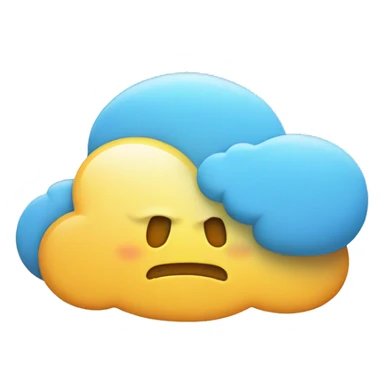 cloud notification sticker