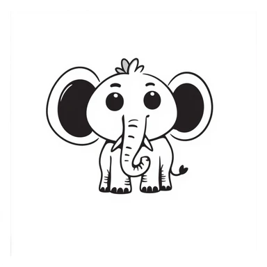 Elephant sticker