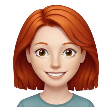 Treino mulher ruiva sticker