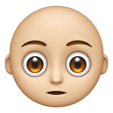 Bah alors c’est un emoji qui a des yeux super globuleux sticker