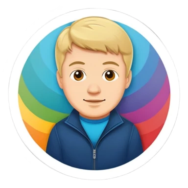 Stickers with Sergey Yesenin sticker