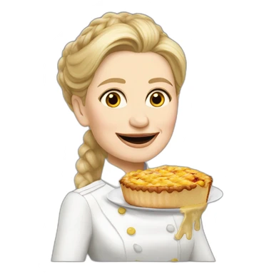 Tymoshenko eat McDonald's pie sticker