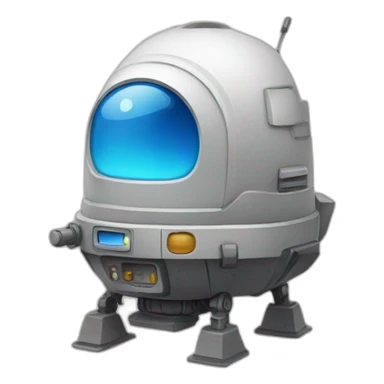 Lander cute sticker