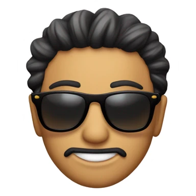 Tiburon fiestero Con gafas cool sticker